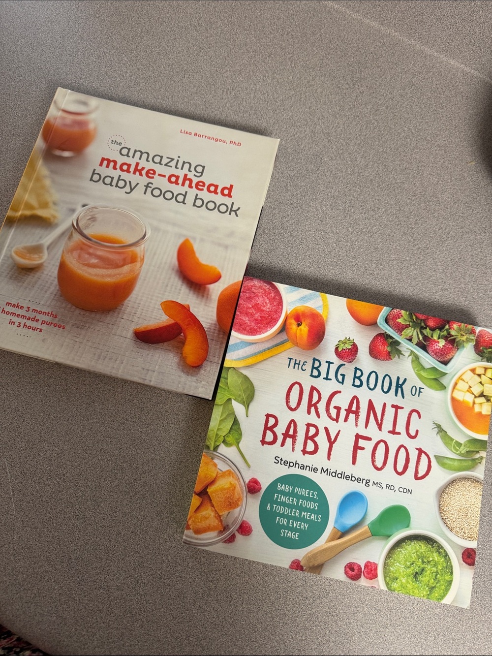 Baby food books